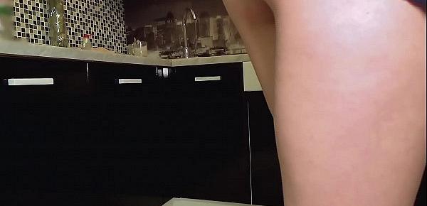  Young teen without panties got caught on spy cam